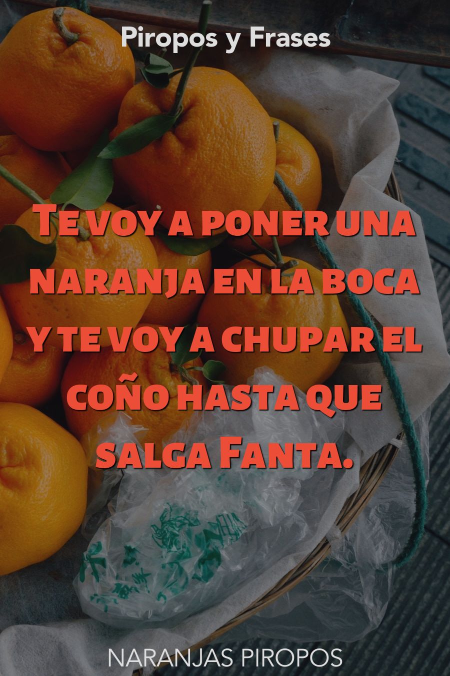 piropos naranjas para hombres